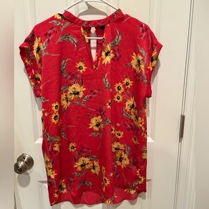 Express Floral Blouse